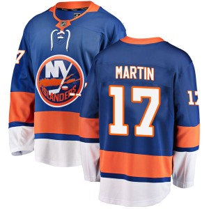 Matt Martin Youth Fanatics Branded New York Islanders Breakaway Blue Home Jersey