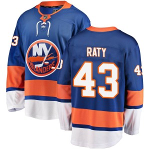 Aatu Raty Youth Fanatics Branded New York Islanders Breakaway Blue Home Jersey