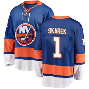 Jakub Skarek Youth Fanatics Branded New York Islanders Breakaway Blue Home Jersey