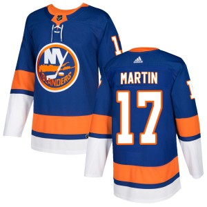 Matt Martin Men's Adidas New York Islanders Authentic Royal Home Jersey