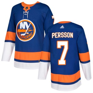 Stefan Persson Men's Adidas New York Islanders Authentic Royal Home Jersey