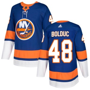 Samuel Bolduc Youth Adidas New York Islanders Authentic Royal Home Jersey