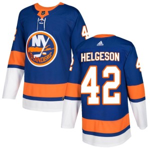 Seth Helgeson Youth Adidas New York Islanders Authentic Royal Home Jersey