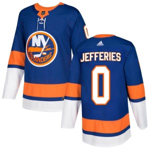 Alex Jefferies Youth Adidas New York Islanders Authentic Royal Home Jersey