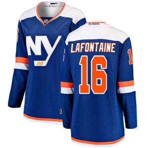 Pat LaFontaine Women's Fanatics Branded New York Islanders Breakaway Blue Alternate Jersey