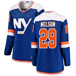 Brock Nelson Women's Fanatics Branded New York Islanders Breakaway Blue Alternate Jersey