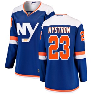 Bob Nystrom Women's Fanatics Branded New York Islanders Breakaway Blue Alternate Jersey