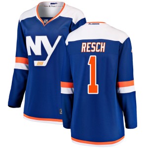 Glenn Resch Women's Fanatics Branded New York Islanders Breakaway Blue Alternate Jersey