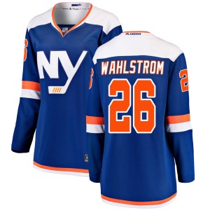 Oliver Wahlstrom Women's Fanatics Branded New York Islanders Breakaway Blue Alternate Jersey