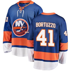Robert Bortuzzo Men's Fanatics Branded New York Islanders Breakaway Blue Home Jersey