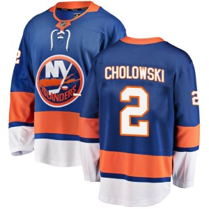 Dennis Cholowski Men's Fanatics Branded New York Islanders Breakaway Blue Home Jersey