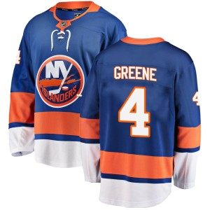 Andy Greene Men's Fanatics Branded New York Islanders Breakaway Blue ized Home Jersey