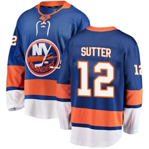 Duane Sutter Men's Fanatics Branded New York Islanders Breakaway Blue Home Jersey