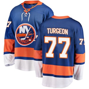 Pierre Turgeon Men's Fanatics Branded New York Islanders Breakaway Blue Home Jersey