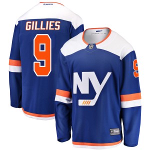 Clark Gillies Men's Fanatics Branded New York Islanders Breakaway Blue Alternate Jersey