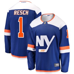 Glenn Resch Men's Fanatics Branded New York Islanders Breakaway Blue Alternate Jersey
