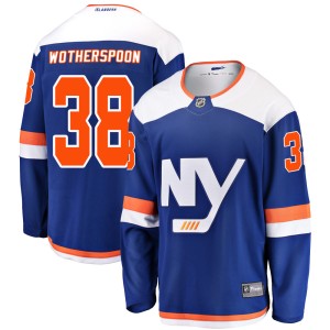 Parker Wotherspoon Men's Fanatics Branded New York Islanders Breakaway Blue Alternate Jersey