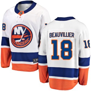 Anthony Beauvillier Men's Fanatics Branded New York Islanders Breakaway White Away Jersey