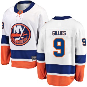 Clark Gillies Men's Fanatics Branded New York Islanders Breakaway White Away Jersey