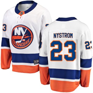 Bob Nystrom Men's Fanatics Branded New York Islanders Breakaway White Away Jersey