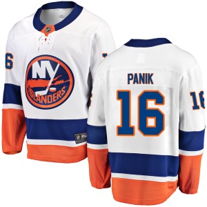 Richard Panik Men's Fanatics Branded New York Islanders Breakaway White Away Jersey