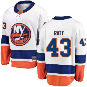 Aatu Raty Men's Fanatics Branded New York Islanders Breakaway White Away Jersey