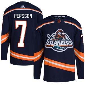 Stefan Persson Youth Adidas New York Islanders Authentic Navy Reverse Retro 2.0 Jersey
