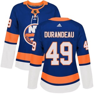 Arnaud Durandeau Women's Adidas New York Islanders Authentic Royal Home Jersey