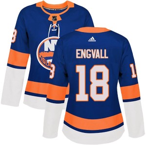 Pierre Engvall Women's Adidas New York Islanders Authentic Royal Home Jersey
