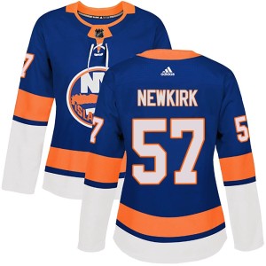 Reece Newkirk Women's Adidas New York Islanders Authentic Royal Home Jersey