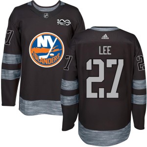 Anders Lee Youth New York Islanders Authentic Black 1917-2017 100th Anniversary Jersey