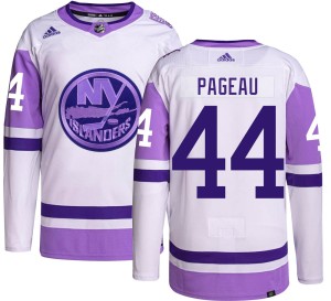 Jean-Gabriel Pageau Youth Adidas New York Islanders Authentic Hockey Fights Cancer Jersey