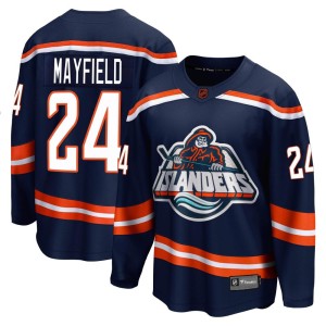 Scott Mayfield Men's Fanatics Branded New York Islanders Breakaway Navy Special Edition 2.0 Jersey