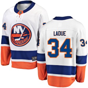 Paul LaDue Youth Fanatics Branded New York Islanders Breakaway White Away Jersey