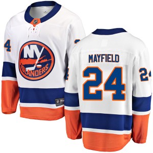 Scott Mayfield Youth Fanatics Branded New York Islanders Breakaway White Away Jersey
