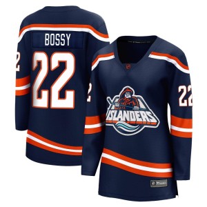 Mike Bossy Women's Fanatics Branded New York Islanders Breakaway Navy Special Edition 2.0 Jersey