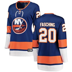Hudson Fasching Women's Fanatics Branded New York Islanders Breakaway Blue Home Jersey