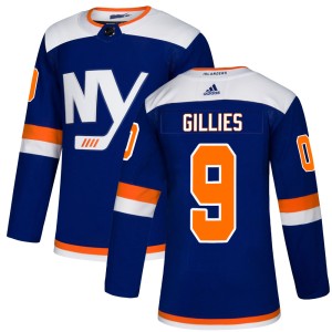 Clark Gillies Men's Adidas New York Islanders Authentic Blue Alternate Jersey