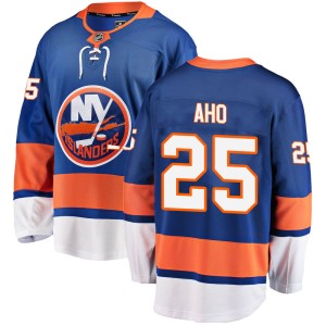 Sebastian Aho Youth Fanatics Branded New York Islanders Breakaway Blue Home Jersey