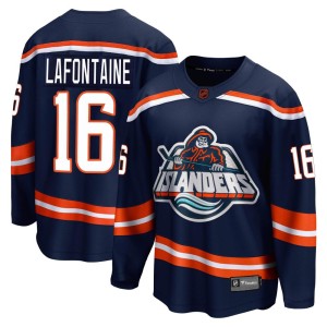 Pat LaFontaine Youth Fanatics Branded New York Islanders Breakaway Navy Special Edition 2.0 Jersey