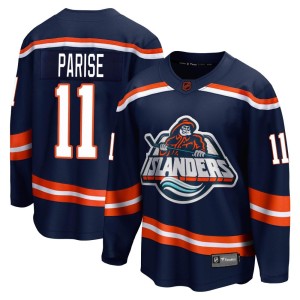 Zach Parise Youth Fanatics Branded New York Islanders Breakaway Navy Special Edition 2.0 Jersey