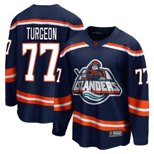 Pierre Turgeon Youth Fanatics Branded New York Islanders Breakaway Navy Special Edition 2.0 Jersey