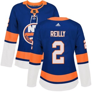 Mike Reilly Women's Adidas New York Islanders Authentic Royal Home Jersey