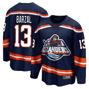 Mathew Barzal Men's Fanatics Branded New York Islanders Breakaway Navy Special Edition 2.0 Jersey