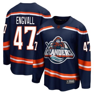 Pierre Engvall Men's Fanatics Branded New York Islanders Breakaway Navy Special Edition 2.0 Jersey