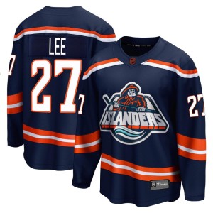 Anders Lee Men's Fanatics Branded New York Islanders Breakaway Navy Special Edition 2.0 Jersey