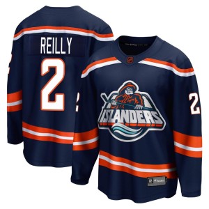 Mike Reilly Men's Fanatics Branded New York Islanders Breakaway Navy Special Edition 2.0 Jersey