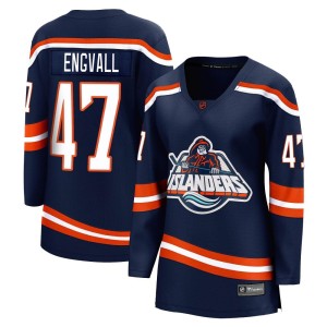 Pierre Engvall Women's Fanatics Branded New York Islanders Breakaway Navy Special Edition 2.0 Jersey