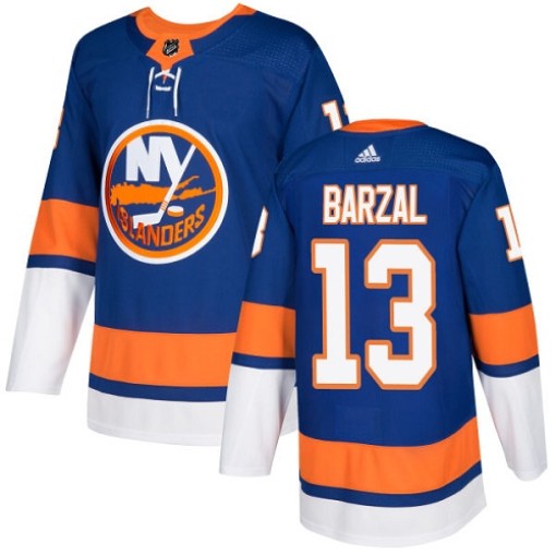 Mathew Barzal Youth Adidas New York Islanders Authentic Royal Blue Home Jersey